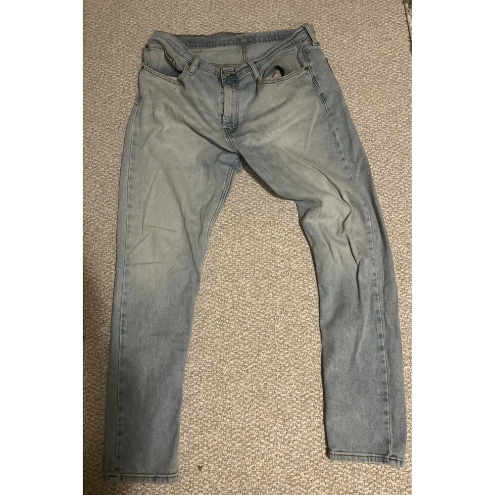 LEVIS 512 Stretch Light Blue Denim Jeans Z5461 W36 L32